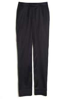 T By Alexander Wang Cropped Stretch Twill Pants - Lyst