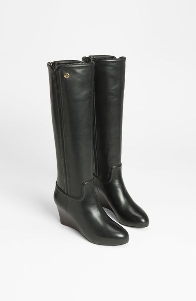 tory burch long boots