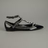 Valentino Stud Detailed Pointed Pump in Black - Lyst