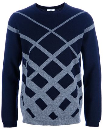 Valentino Patterned Jumper - Lyst