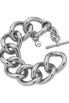 Michael Kors Bold Link Bracelet Silvertone - Lyst