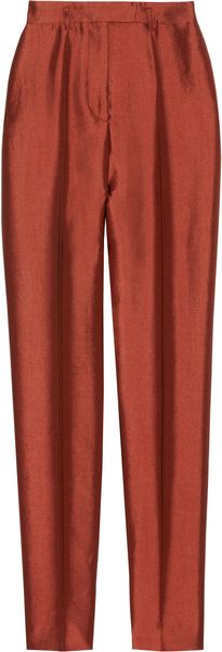 Haider Ackermann Highwaisted Wool and Silkblend Skinny Pants - Lyst