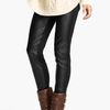 Michael By Michael Kors Mixed Media Leggings in Black - Lyst