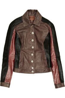 Missoni Paneled Leather and Calf Hair Jacket - Lyst