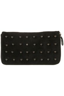 Topshop Stud Zip Around Purse - Lyst