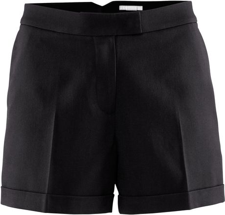 H&m Shorts in Black - Lyst