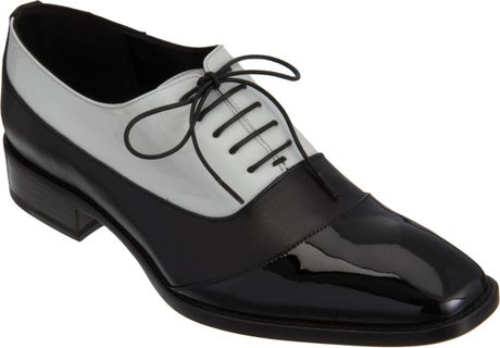 Jil Sander Twotone Oxford in White - Lyst