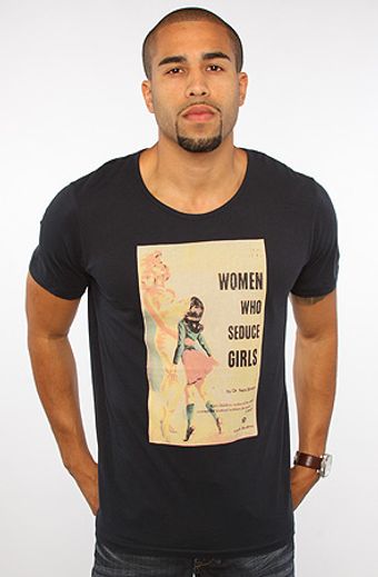 Lifetime Collective The Seduction Tee in Total Eclipse - Lyst