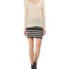 Rag & Bone Juliet Crew Neck Sweater in Beige (white) - Lyst