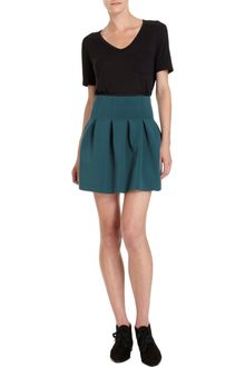 T By Alexander Wang Pleated Skirt - Lyst