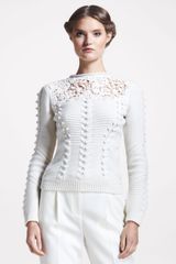 Valentino Nordic Lace Top