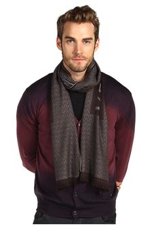 Versace Chevron Block Scarf - Lyst