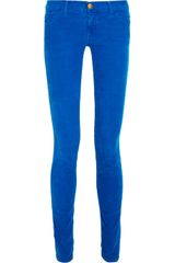 Current/Elliott The Skinny Lowrise Stretchcorduroy Jeans