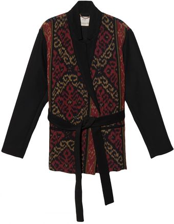 Giada Forte Ikat Belted Coat - Lyst