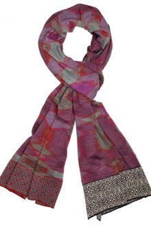 Missoni Patterned Wool Knit Scarf - Lyst