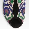 Nicholas Kirkwood Embroidered Open Back Bow Suede Ankle Boots in Multicolor (black) - Lyst
