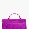 Proenza Schouler Ps1 Medium Purple Suede Satchel in Purple - Lyst