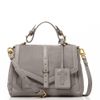 Tory Burch Suede and Leather Medium 797 Satchel in Gray (grey) - Lyst