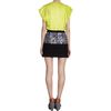Balenciaga Half Print Mini Skirt in Black - Lyst