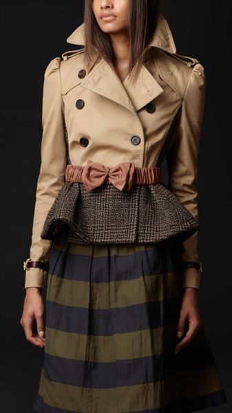 Burberry Prorsum Cotton Tweed Heritage Jacket in Beige (cml_pal ash gry) - Lyst