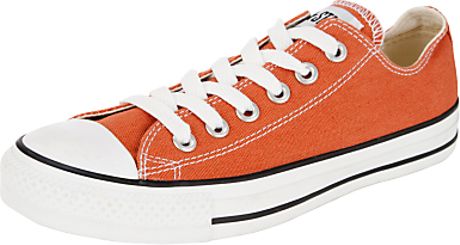 orange converse mens