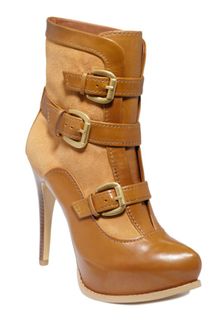 Guess Adelle Platform Booties - Lyst