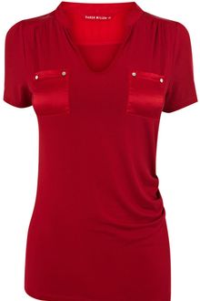 Karen Millen Polo Tshirt - Lyst