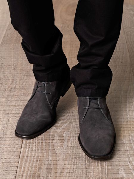 tod's desert boots in suede