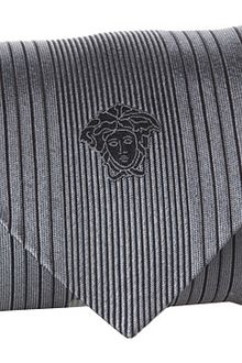 Versace Striped Splendor Tie - Lyst