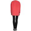 Balenciaga Crewneck Coat in Pink (watermelon) - Lyst