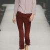Isabel Marant Eden Stretchsuede Skinny Pants in Purple (burgundy) - Lyst