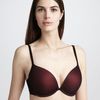 Le Mystere Plunging Pushup Bra Blackred in Red (black/red) - Lyst