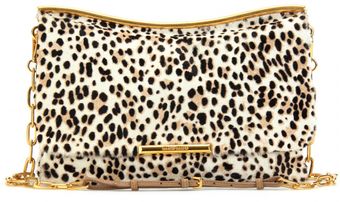 Miu Miu Animal Print Haircalf Shoulder Bag - Lyst