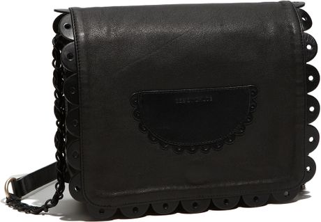 See By Chloé Poya Large Leather Crossbody Bag in Black - Lyst