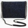 Stella Mccartney Falabella Leopard Print Crossbody Bag in Blue (midnight leopard) - Lyst