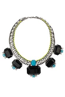 Topshop Premium Neon Thread Necklace - Lyst