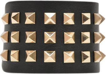 Valentino High Rock Stud Bracelet - Lyst