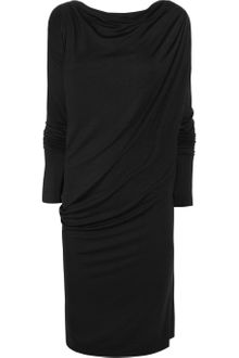 Vivienne Westwood Anglomania Toga Draped Stretchjersey Dress - Lyst