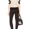 Karen Millen Lace Insert Cardigan in Beige (cream) - Lyst