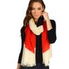 Kate Spade Abstract Signature Logo Bow Scarf in Beige (m) - Lyst