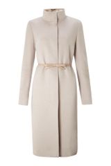 Max Mara Studio Max Mara Studio Belli Belted Wool Coat