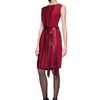 Oscar De La Renta Panel Sleeveless Dress in Red (garnet) - Lyst