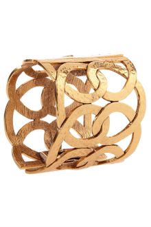 Oscar de la Renta Linked Loop Cuff Bracelet - Lyst