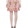 Oscar De La Renta Skirt in Pink (rose) - Lyst