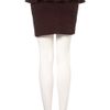 Topshop Cross Textured Peplum Skirt in Red (oxblood) - Lyst
