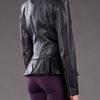 Alexander Mcqueen Peplum Jacket in Black - Lyst