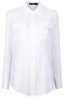 Blk Dnm Silk Shirt - Lyst