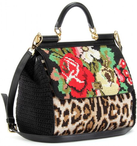 dolce and gabbana woven bag