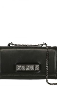Valentino So Noir Studded Top Handle Bag - Lyst