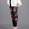 Alexander Mcqueen Floral Legging in Black (floral) - Lyst